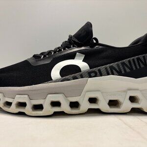 On Men’s Cloudmonster 2 Running Shoes/Sneakers US Size 12 Black Frost /White